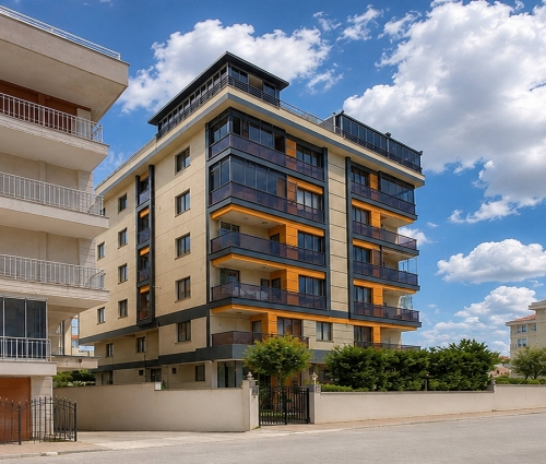 MERKEZİ KONUMDA GENİŞ METREKARELİ MODERN 3+1 SATILIK DAİRE